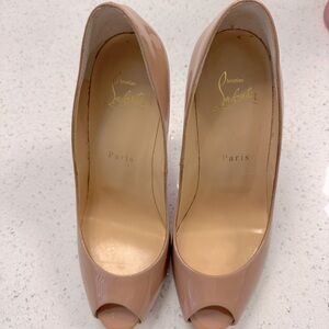 Christian Louboutin - Open Peep Toe Pump